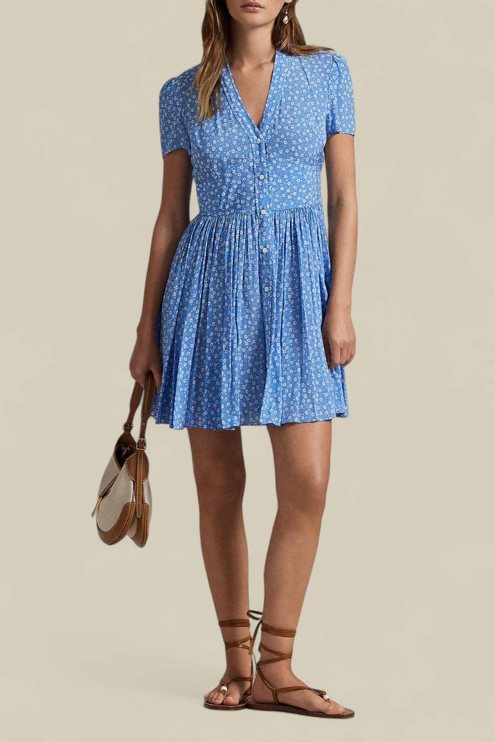 תמונת כל הלוק של שמלת מיני